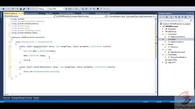 Value Converters in WPF смотреть онлайн