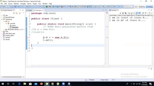 Inner class / Nested class in java - Hindi - Need more topic whatsapp on 9796969630 смотреть онлайн