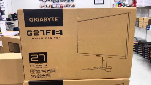 GIGABYTE G27F 2 EDITING & GAMING MONITER смотреть онлайн