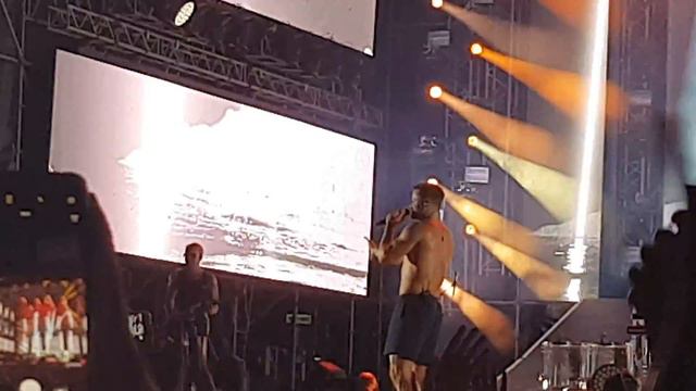Mouth of the river - Imagine Dragons live Москва Лужники 29.08.2018 смотреть онлайн