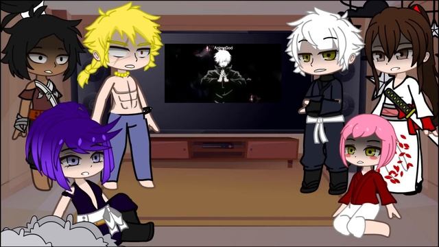 Jigokuraku React to Satoru Gojo - TikTok - Gacha React смотреть онлайн