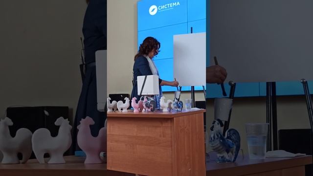 Мастер-класс "Традиции Гжельской росписи" Ирины Коршуновой смотреть онлайн