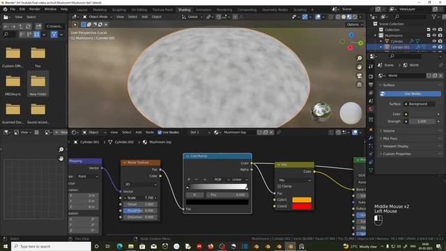 Mushroom In Blender | Blender Tutorial смотреть онлайн