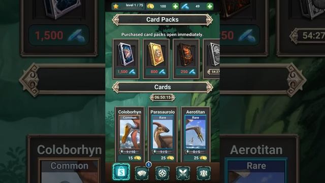 Jurassic Dinosaur: Ark of Carnivores -Dino TCG/CCG [Android/iOS] Gameplay ᴴᴰ смотреть онлайн