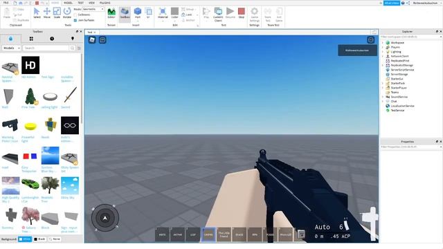 How to add and customize ACS Guns in Roblox Studio смотреть онлайн