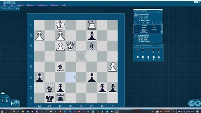 Chessmaster 10th Edition 07 Apprentites ELO 600 1000 Log Cabin Time 10min смотреть онлайн