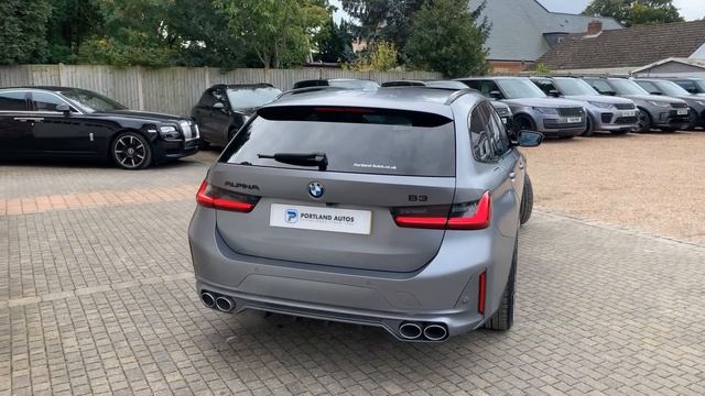 2023/23 ALPINA B3 TOURING 3.0 BITURBO ALL WHEEL DRIVE IN FROZEN GREY WITH BLACK VERNASCA LEATHER смотреть онлайн