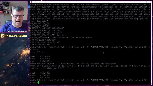 How the java -version command actually works. смотреть онлайн