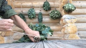 Как связать веник своими руками!