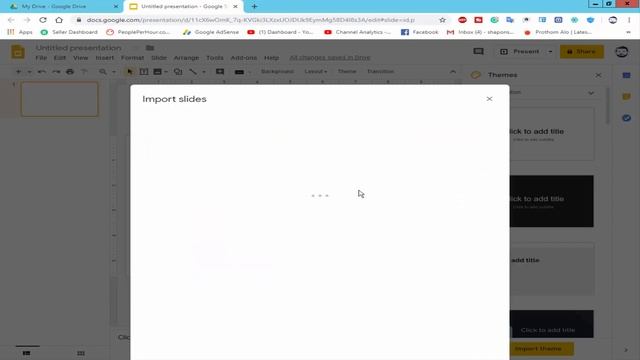 How to Import PowerPoint Presentation Slide into Google Slides смотреть онлайн