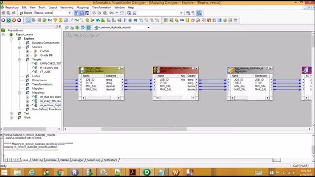 Informatica How to remove duplicate records Using Aggregator смотреть онлайн