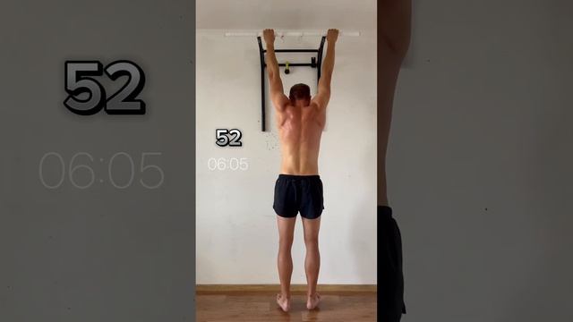 82 подтягивания за 1 подход 12 мин. Проходка №3 смотреть онлайн