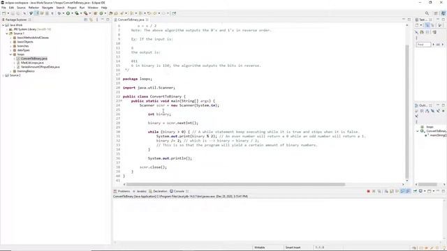 Java Lab: Convert To Binary смотреть онлайн