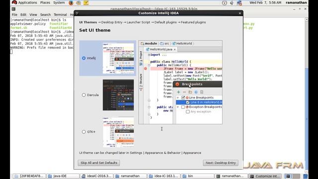IntelliJ IDEA 2016 Community Edition Installation in RedHat Enterprise Linux 6.9 (RHEL 6.9) смотреть онлайн