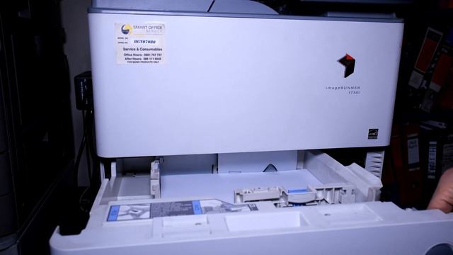How To Replace The Drum And Rollers On A Canon ImageRUNNER 1730i Printer