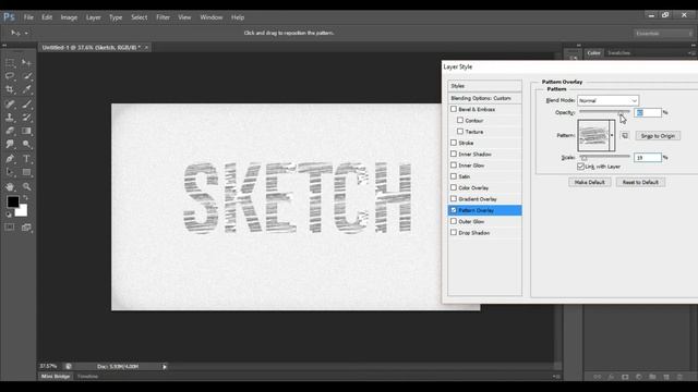 Pencil Sketch effect in Photoshop Hindi 2020 / Urdu Photoshop Tutorials смотреть онлайн