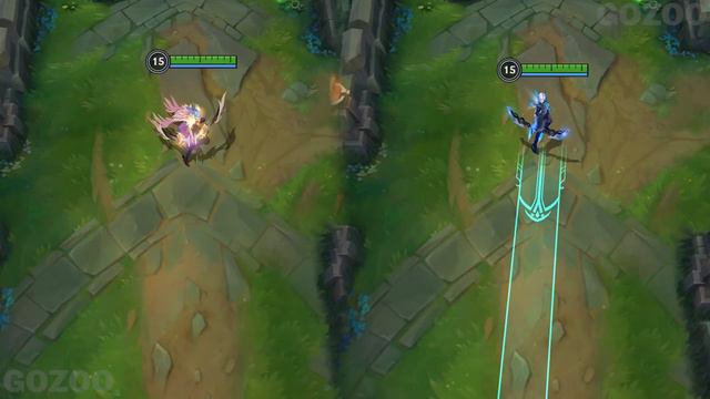 High Noon Ashe VS Project Ashe Skins Comparison Wild Rift смотреть онлайн