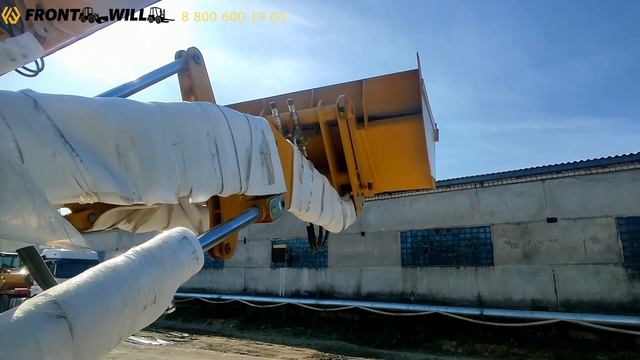 Фронтальный погрузчик LUGONG T920 смотреть онлайн
