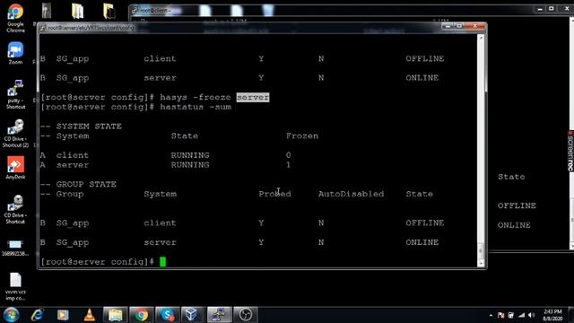 14. (VCS) Veritas Cluster Server Freeze and Unfreeze смотреть онлайн