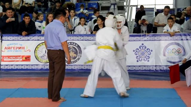 Чемпионат г Семей по шинкиокушинкай 27 10 2019 Никитин Александр 2 бой 3 место смотреть онлайн