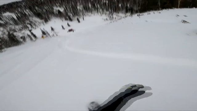 Шерегеш, декабрь 2019, трассы, фрирайд, паудер, спуск с Креста смотреть онлайн