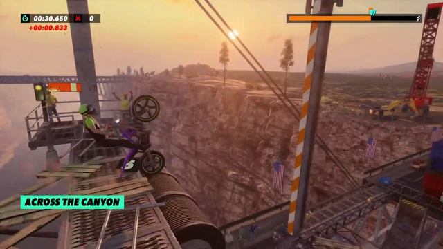 Trials Rising - Across The Canyon Platinum - Sixty Six DLC смотреть онлайн