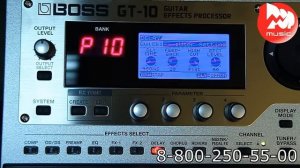 Процессор гитарный BOSS GT10