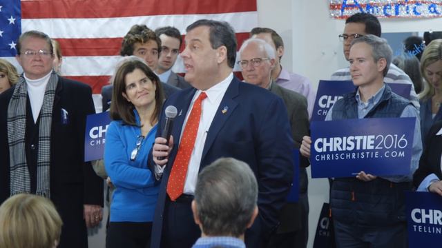 Chris Christie rallies troops, goes after Trump, Cruz смотреть онлайн