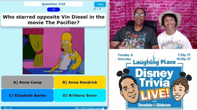 Disney Trivia Live! Ep. 287 - Spooktacular and Disney 100: D3 смотреть онлайн