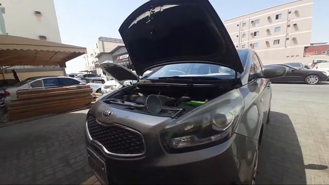 Kia Carens 2015 Changing Transmission oil смотреть онлайн