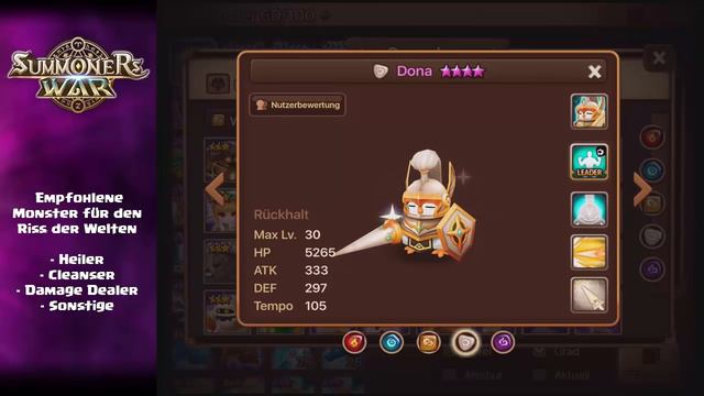 TOP MONSTER FÜR DEN RAID! || Summoners war [German/Deutsch iOS Android APP] смотреть онлайн