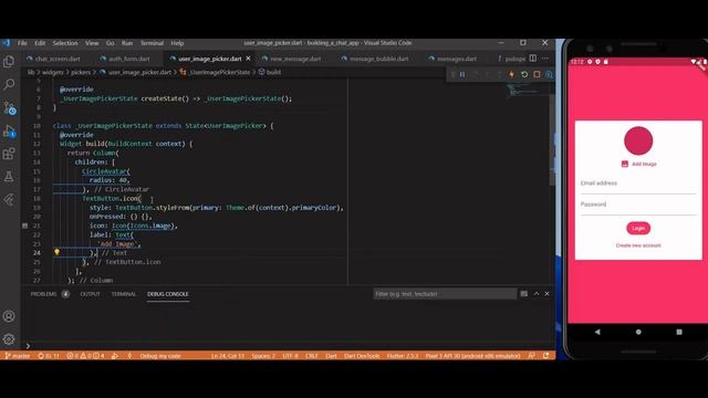 21. Adding an Image Picker смотреть онлайн