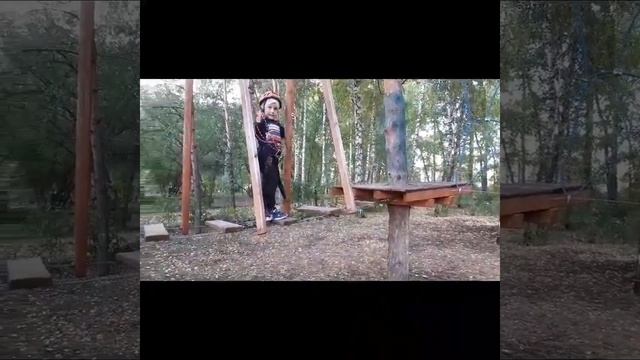 Веревочный парк ВЕРТИКАЛЬ, город Октябрьский!!!!Было круто!!! смотреть онлайн
