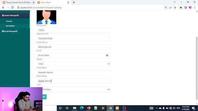 Student result management system with Marksheet in PHP | School and college marksheet | Web softwar смотреть онлайн