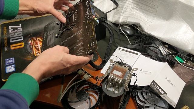 Установка кулера PCCooler GI-D66A Halo смотреть онлайн