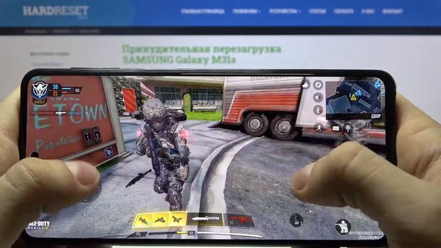 Как на Samsung Galaxy M31s идёт Call of Duty Mobile? / Гейм-тест Call of Duty Mobile на Samsung M31 смотреть онлайн
