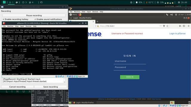 Загрузка и установка pfSense CE 2.4.4 в VirtualBox + Ubuntu Mate 18.04.1 #2 смотреть онлайн