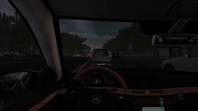 City Car Driving | Поездка на Mercedes s600 смотреть онлайн