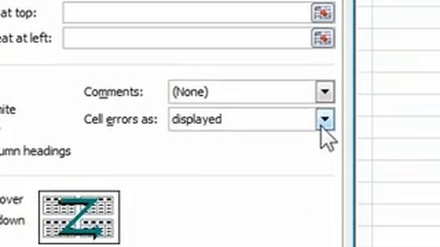 How to replace error values when printing in Excel смотреть онлайн
