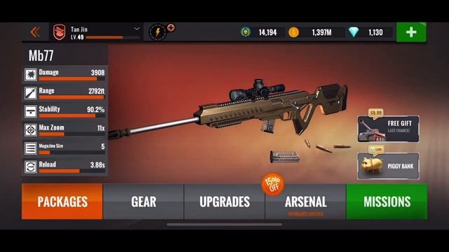 Sniper 3D Assassin: Shoot to Kill - Gameplay Walkthrough Part 81 - Region 20 (iOS, Android) смотреть онлайн