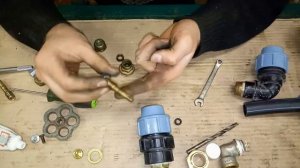 Советские краны (вентили) для воды. Ремонт и устройство.  Taps (valves) for water. Repair and devic