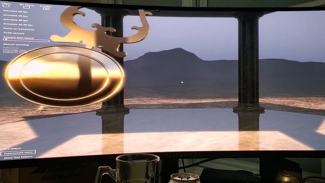 AW3423DW in G-Sync Pendulum test, black whole screen flicker смотреть онлайн