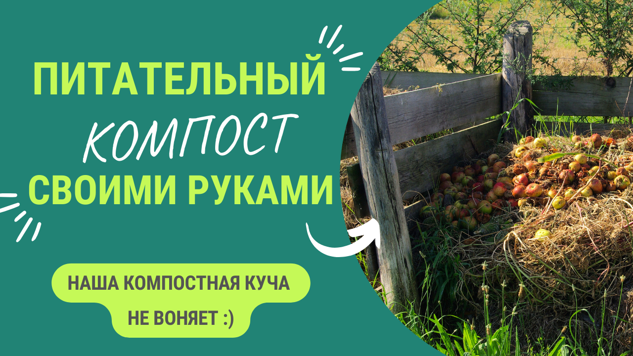 ПРОСТОЙ СПОСОБ СДЕЛАТЬ ПИТАТЕЛЬНЫЙ КОМПОСТ смотреть онлайн