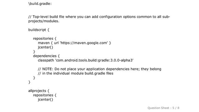 Android : Gradle build fails: Unable to find method 'org.gradle.api.tasks.testing.Test.getTestClass смотреть онлайн