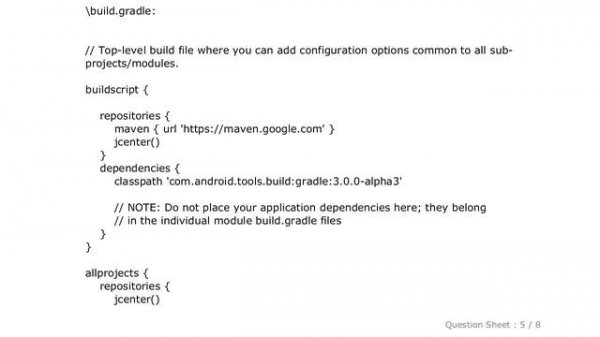 Android : Gradle build fails: Unable to find method 'org.gradle.api.tasks.testing.Test.getTestClass