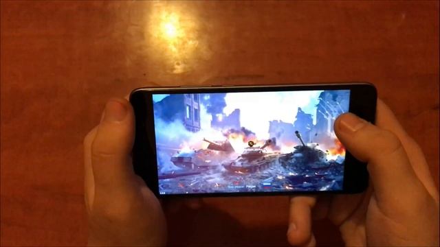 Huawei Y7 - Проверка боем#1/World Of Tanks Blitz смотреть онлайн