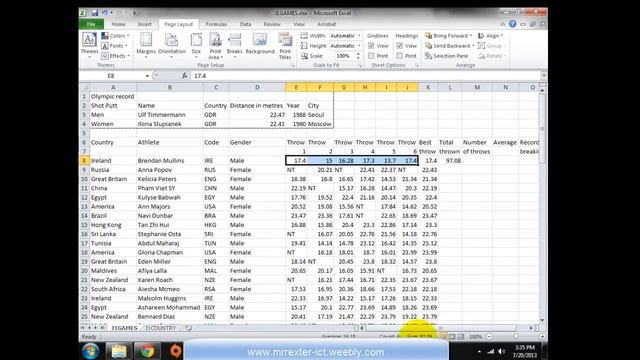 June 2011-Ms Excel Portion -IGCSE-ICT 0417 смотреть онлайн