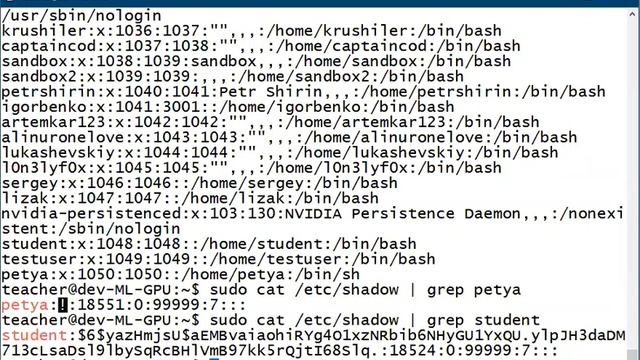 Управление пользователями и правами в ОС Linux смотреть онлайн