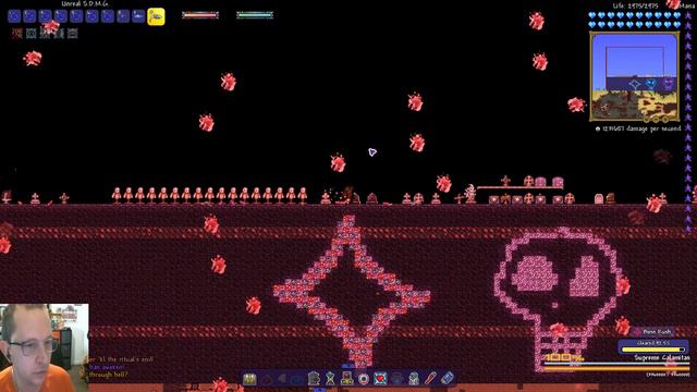 Terraria Supreme Buffed Quasar Pack Omniwield vs Calamity Mod Death Mode Boss Rush смотреть онлайн