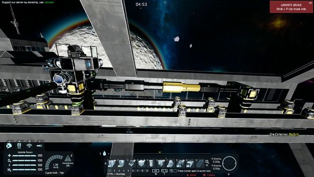 Space Engineers - automated piston-shipyard script смотреть онлайн